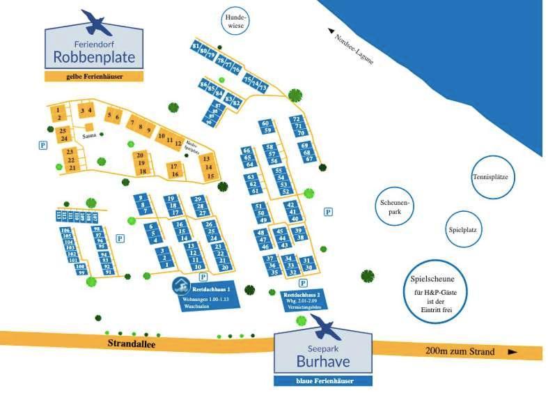 Feriendorf Robbenplatte Burhave 2 Luaran gambar